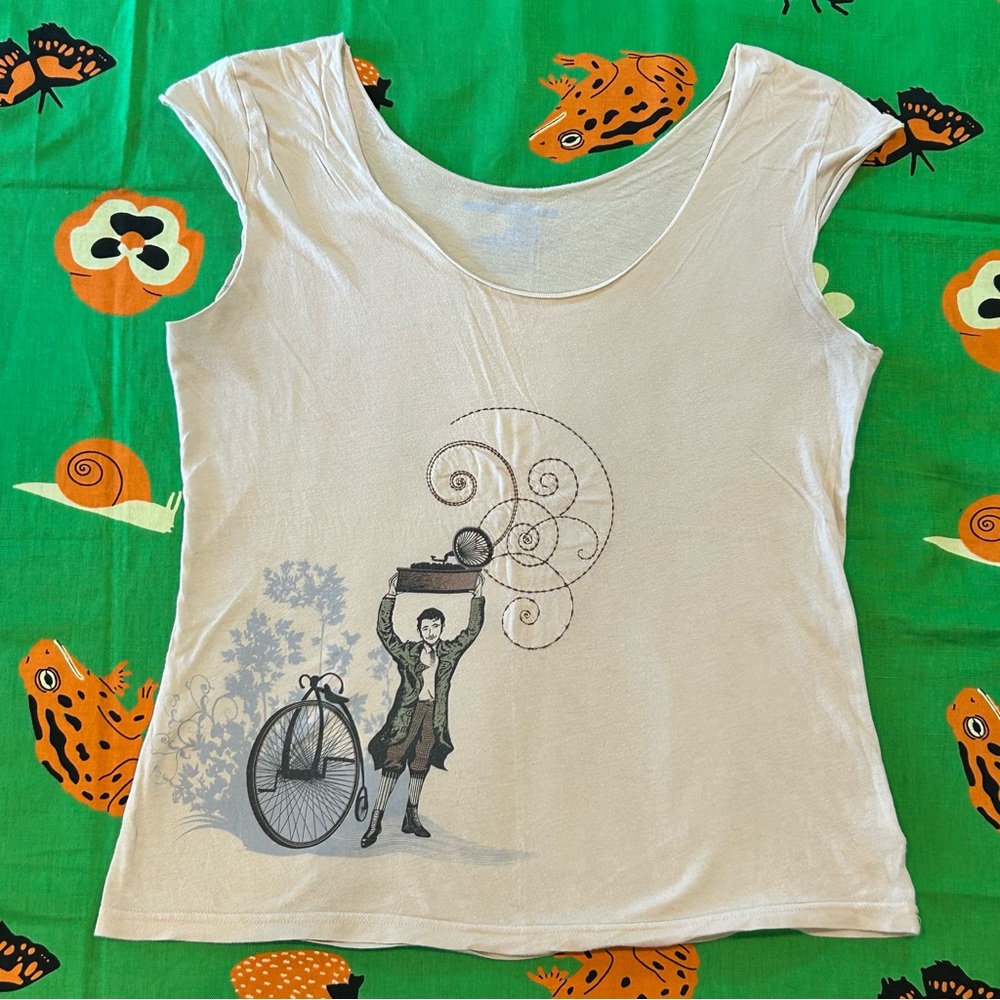 Threadless I ❤️ the (Eighteen) 80s Tee - Cream